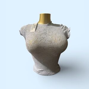 Urban Outfitters Cream Lace Camisole